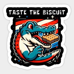 taste the biscuit Sticker